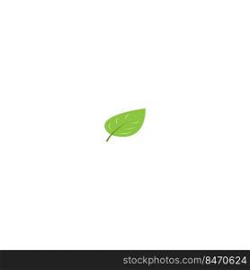 this is a leaf icon vector illustration design