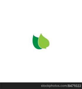 this is a leaf icon vector illustration design