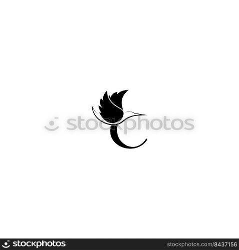 this is a  letter C logo vector illustration design