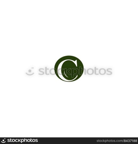 this is a 
letter C logo vector illustration design