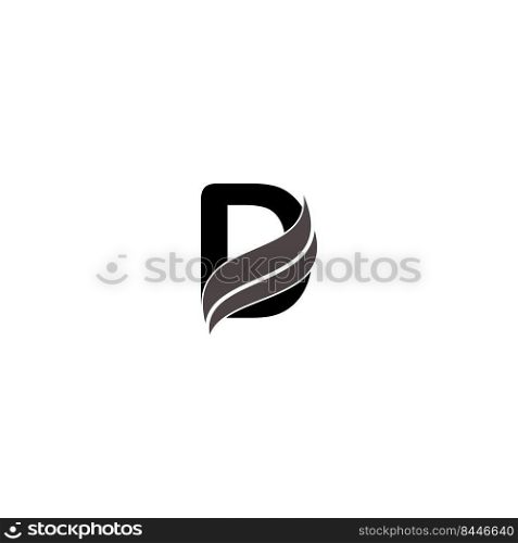 this is a  letter D logo vector illustration design