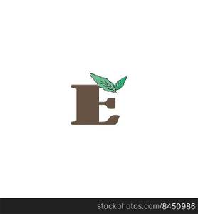 this is a 
letter E  logo vector illustration design
