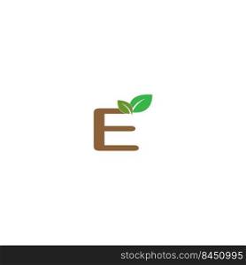 this is a  letter E  logo vector illustration design