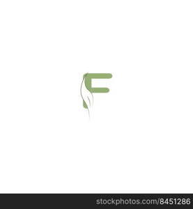 this is a  letter F  logo vector illustration design