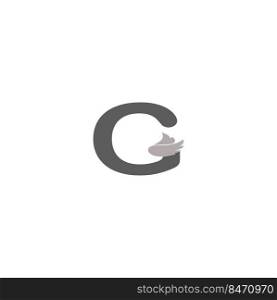 this is a letter G  logo vector illustration design