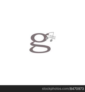 this is a letter G  logo vector illustration design