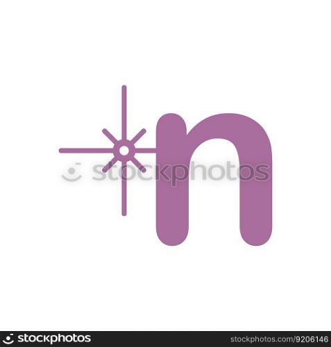this is a letter logo vector illustraton design
