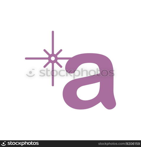 this is a letter logo vector illustraton design