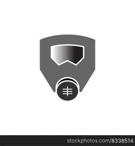 this is a mask icon vector illustration design