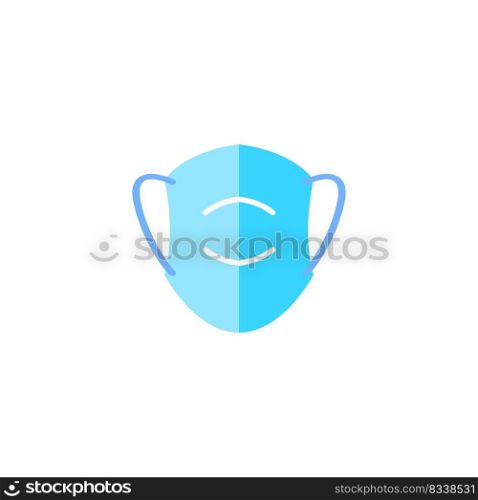 this is a mask icon vector illustration design