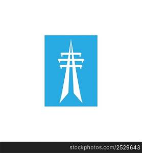 this is a power pole icon vector drawing