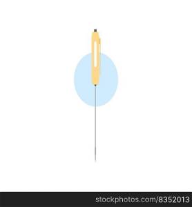 this is a screwdriver design icon vector illustration
