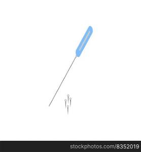 this is a screwdriver design icon vector illustration