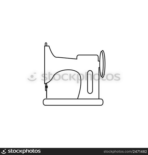 this is a sewing machine icon image vector illustration