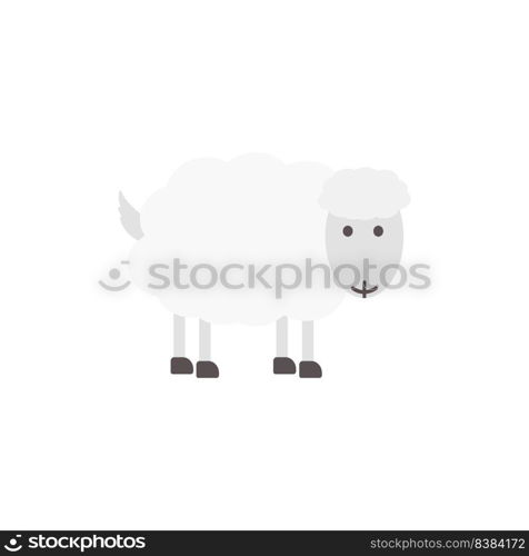 this is a sheep vector element illustration design