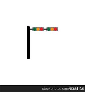 this is a traffic light icon vector illustration design