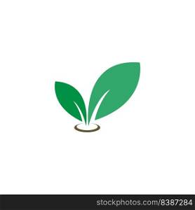 this is a 
tree icon logo vector illustration design element