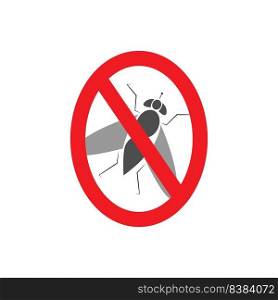 this is an insect repellent vector icon illustration design
