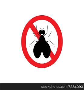 this is an insect repellent vector icon illustration design