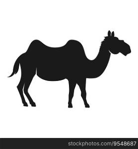 this is camel icon logo vector illustration design
