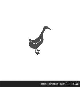 this is duck vector design illustration