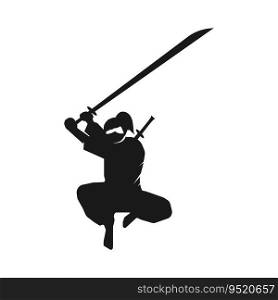 this is ninjas vector illustration design