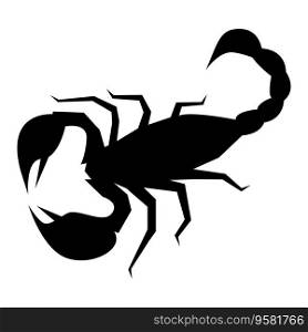 this is scorpion vector illustration design