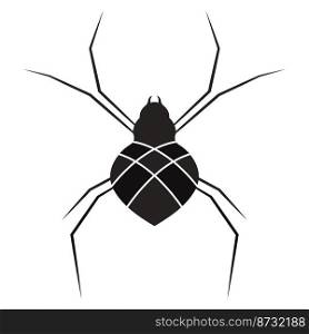 this is spider unique logo vector illustration
