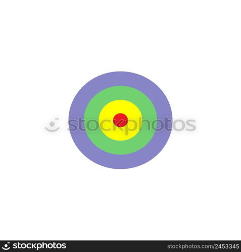 this is the target icon vector illustration graphic design image