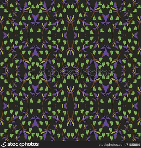 This seamless pattern is suitable for fabrics, textiles, gift wrapping, wallpaper, background, backdrop or whatever you want to create according to your creativity. You can use these vector patterns and templates for greeting cards, apparel, poster, mugs, bags, packaging, and much more You can easily decorate any surface, real or virtual, with it. It looks great on textiles, wallpaper and clothes. It will also be an excellent background for the design of website. Digital paper for your gift wrapping, scrapbooking, cards, invitations, party decor, planners, printing and web design.. Seamless geometric pattern with colorful elements, vector background.
