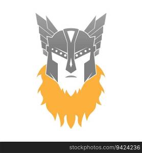 Thor icon logo design illustration
