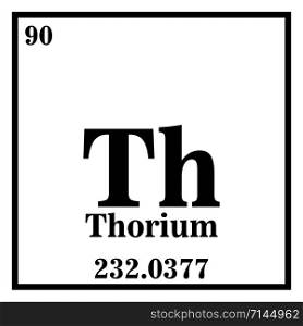 Thorium Periodic Table of the Elements Vector illustration eps 10.. Thorium Periodic Table of the Elements Vector illustration eps 10