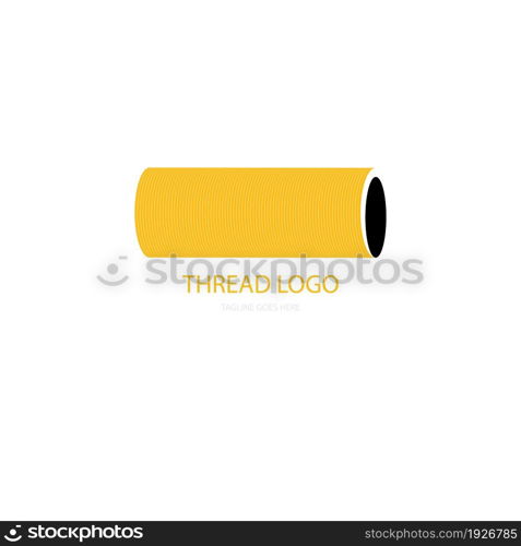 Thread icon logo vector design