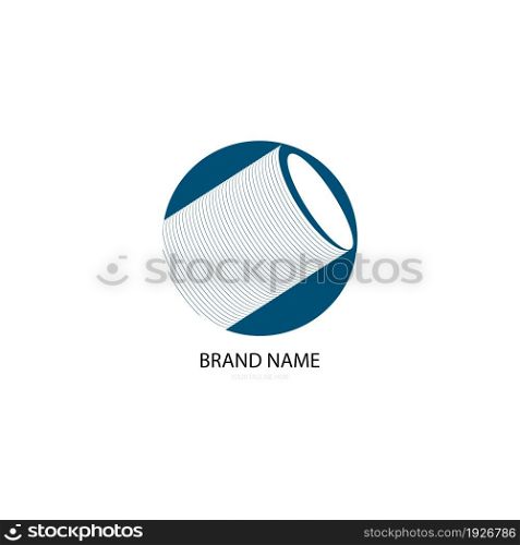 Thread icon logo vector design
