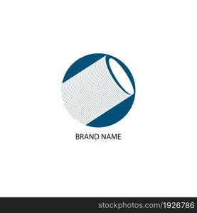 Thread icon logo vector design