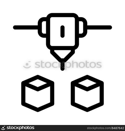 Three-dimensional objects build with advance printer.