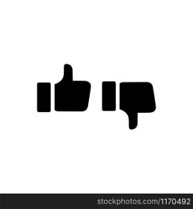Thumb finger icon design trendy