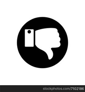 thumb up - thumb down icon vector design template