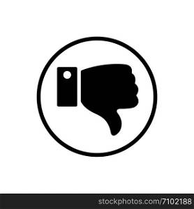 thumb up - thumb down icon vector design template