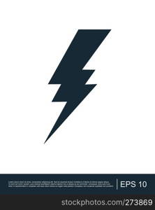 Thunder Electric Lightning Logo, icon, vector