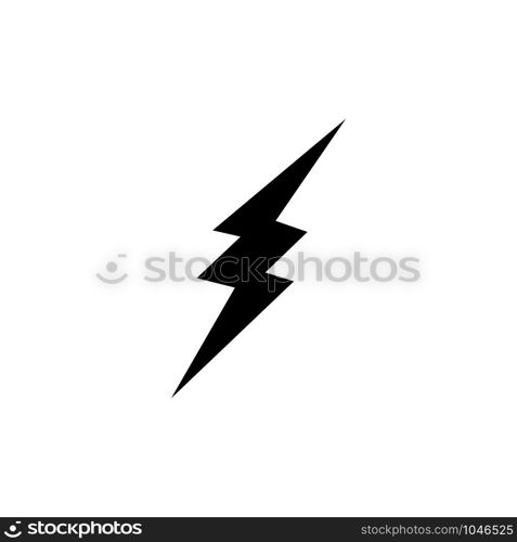 thunderbolt icon trendy