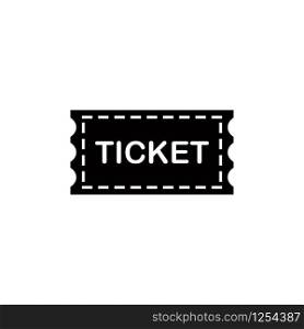 ticket icon design vector logo template EPS 10