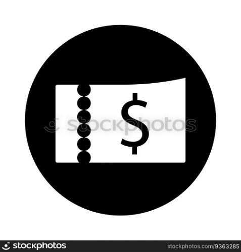 ticket icon vector template illustration logo design