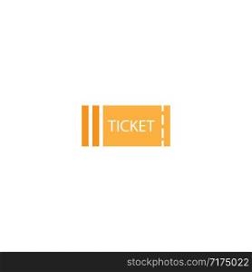 ticket logo vector