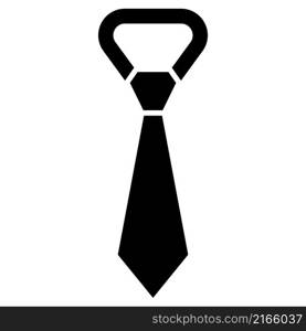 Tie icon vector sign and symbol on trendy design