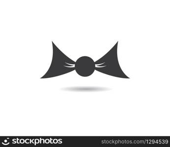 Tie logo template vector icon illustration design