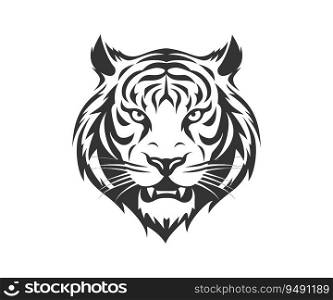 Tiger icon. Vector illustration design.