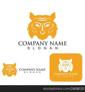 Tiger Logo and Symbol Template vector