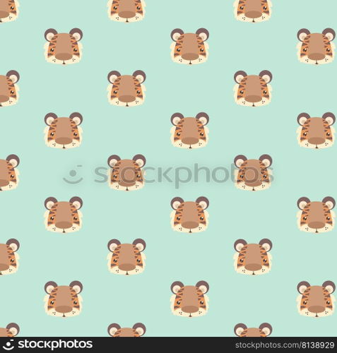 Tiger pattern. 