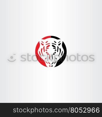 tiger vector logo icon symbol face